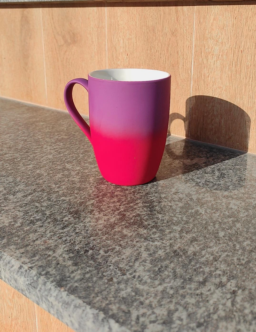 Rosy Dusk - Gradient matte-finish mug