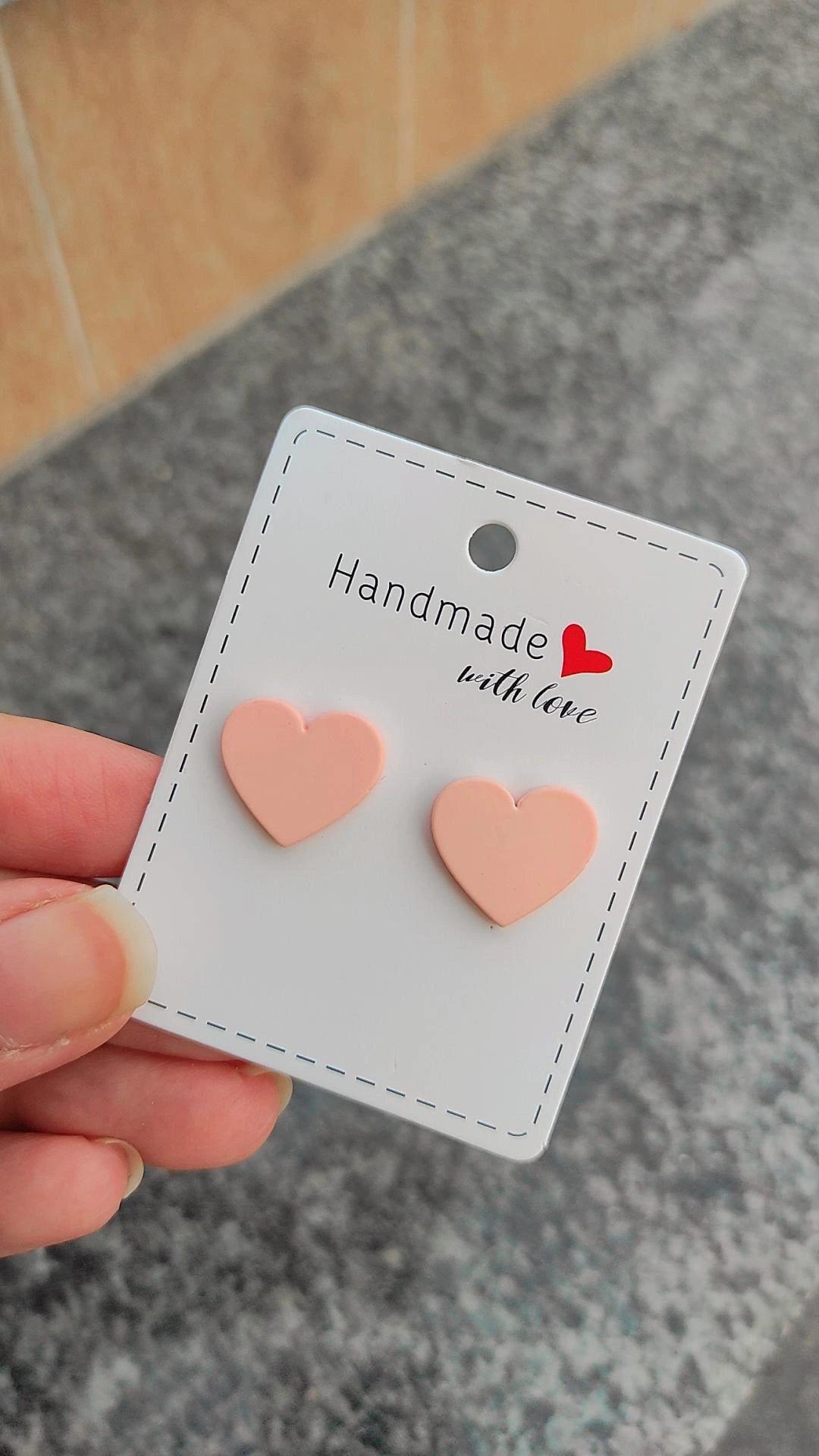 Barely there hearts - Beige