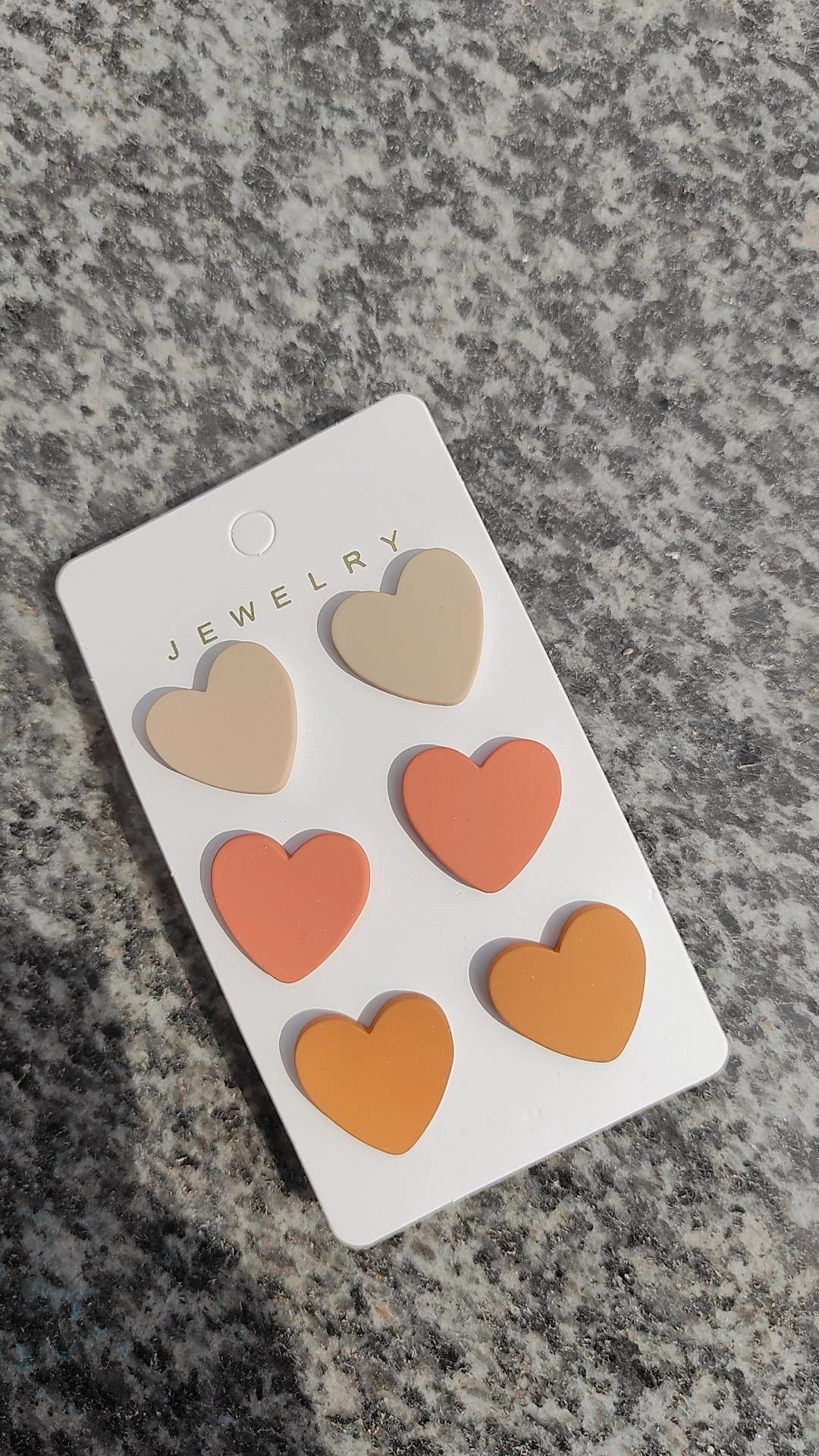 Barely there hearts - Nude