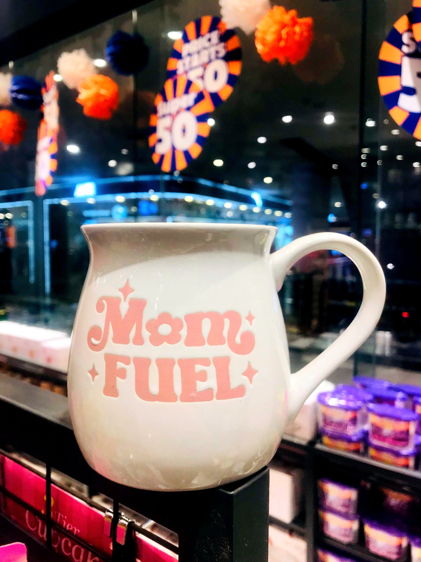Mom Fuel Mug – Power Up Your Day